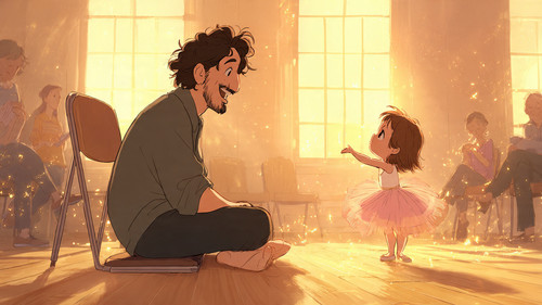 2026 04 20 evening ghibli dance dad clementine.jpg
