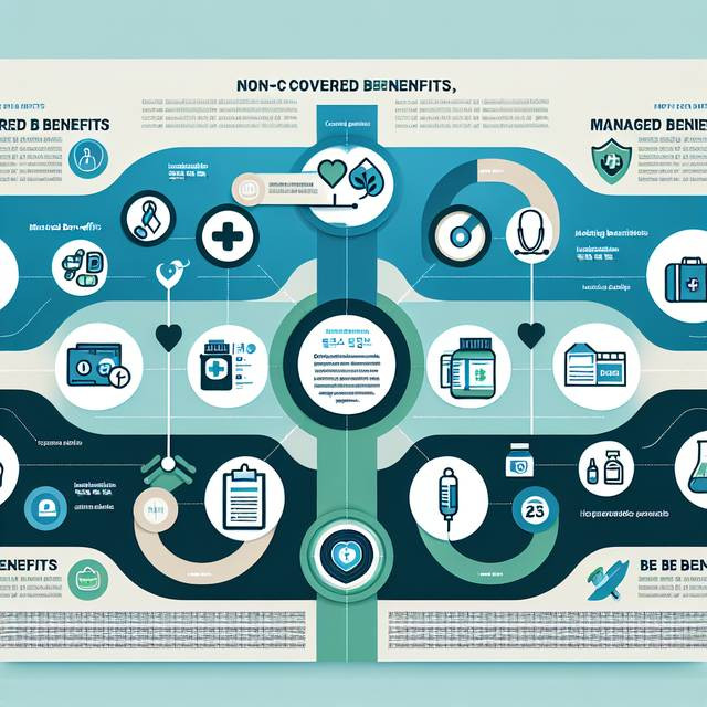 임의비급여와 관리급여 비교 인포그래픽