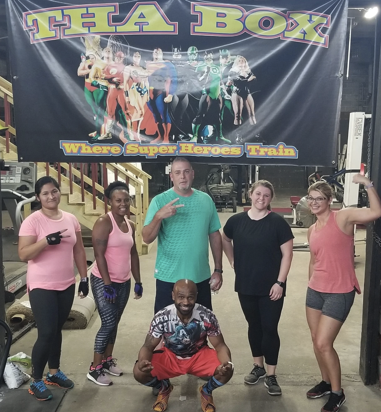 Group photo at ThaBox in Latta South Carolina