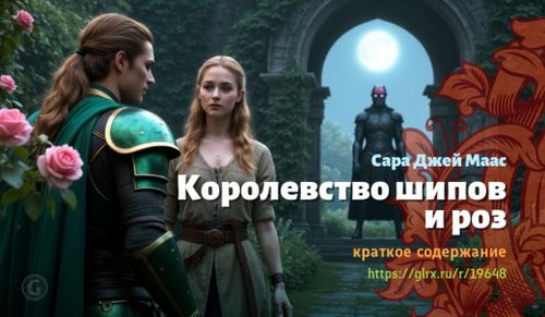 Читать краткий пересказ книги Сары Маас «Королевство шипов и роз». Королевство шипов и роз, Маас, кр.jpg