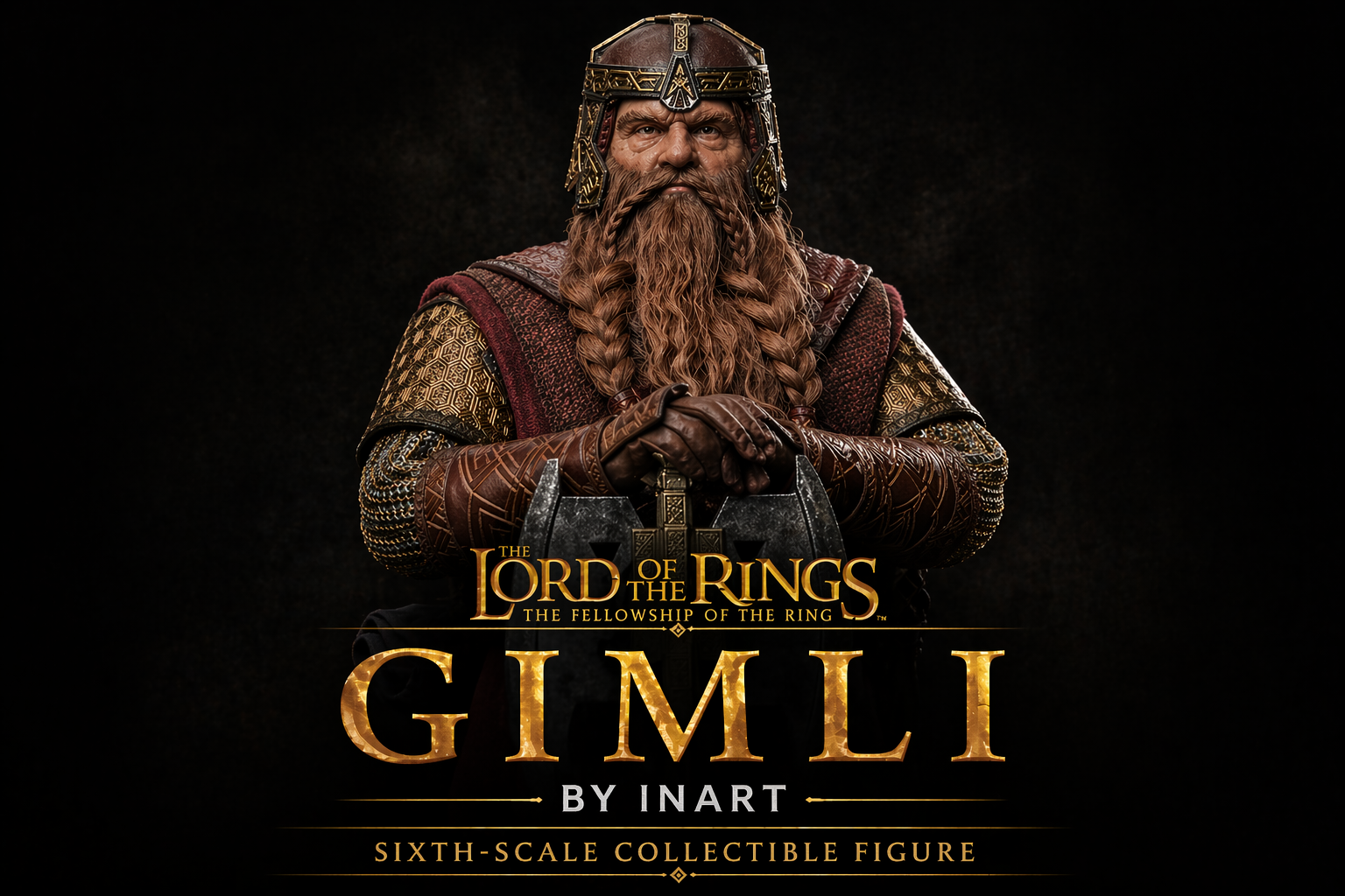 Gimli joins the Fellowship line as INART reveals new sixth-scale release