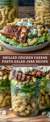 Grilled Chicken Caesar Pasta Salad Jars.2