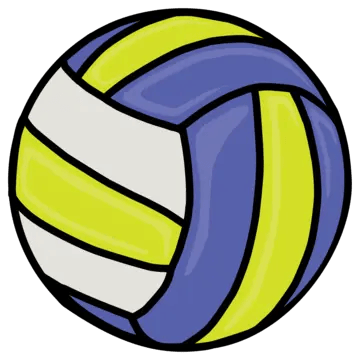 pngtree volleyball vector clip art png image 9183126.png