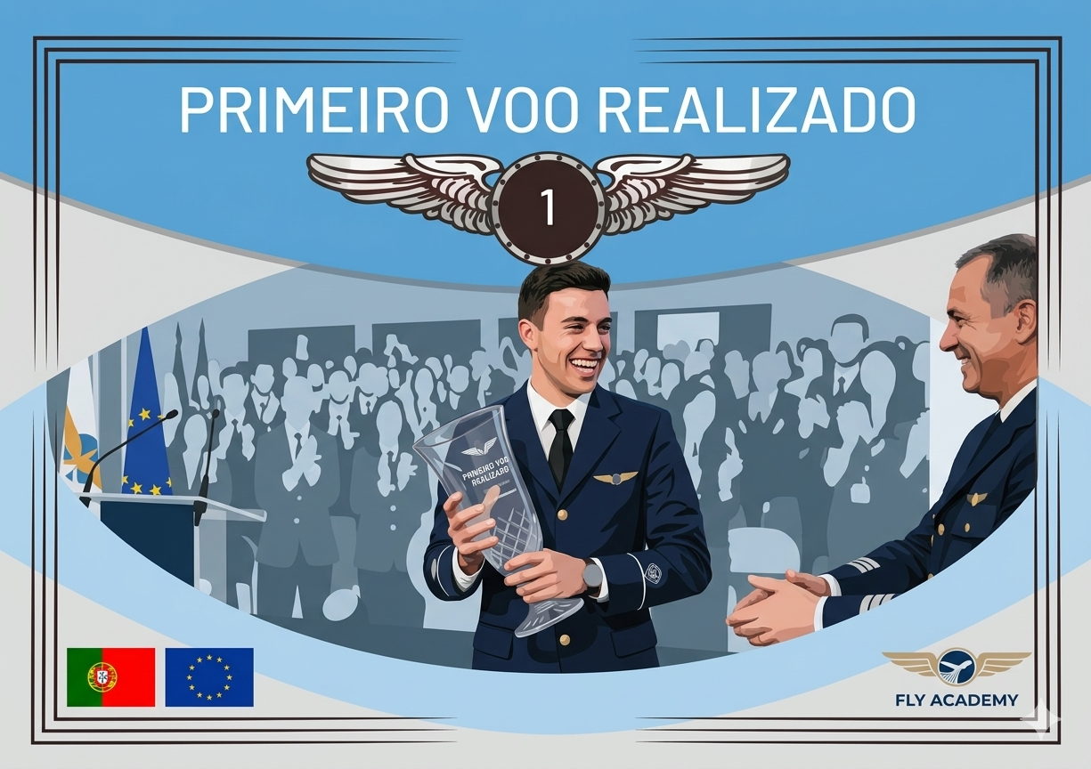 PRIMEIRO VOO REALIZADO