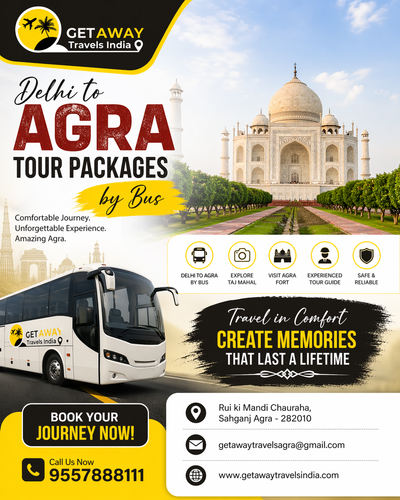 Delhi to agra tour packages by bus.png