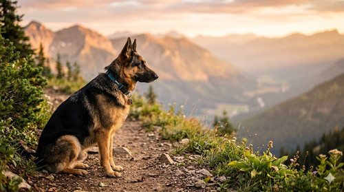 German Shepard on a mountain.jpg