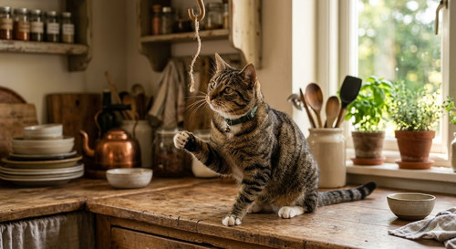 Cat on a kitchen counter.jpg