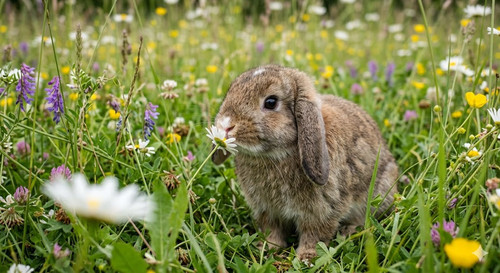 Rabbit in a flower garden.jpg