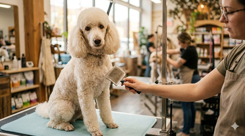 poodle getting groomed.jpg