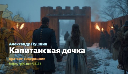 Читать краткий пересказ романа Александра Пушкина «Капитанская дочка». Капитанская дочка, краткий пе.jpg