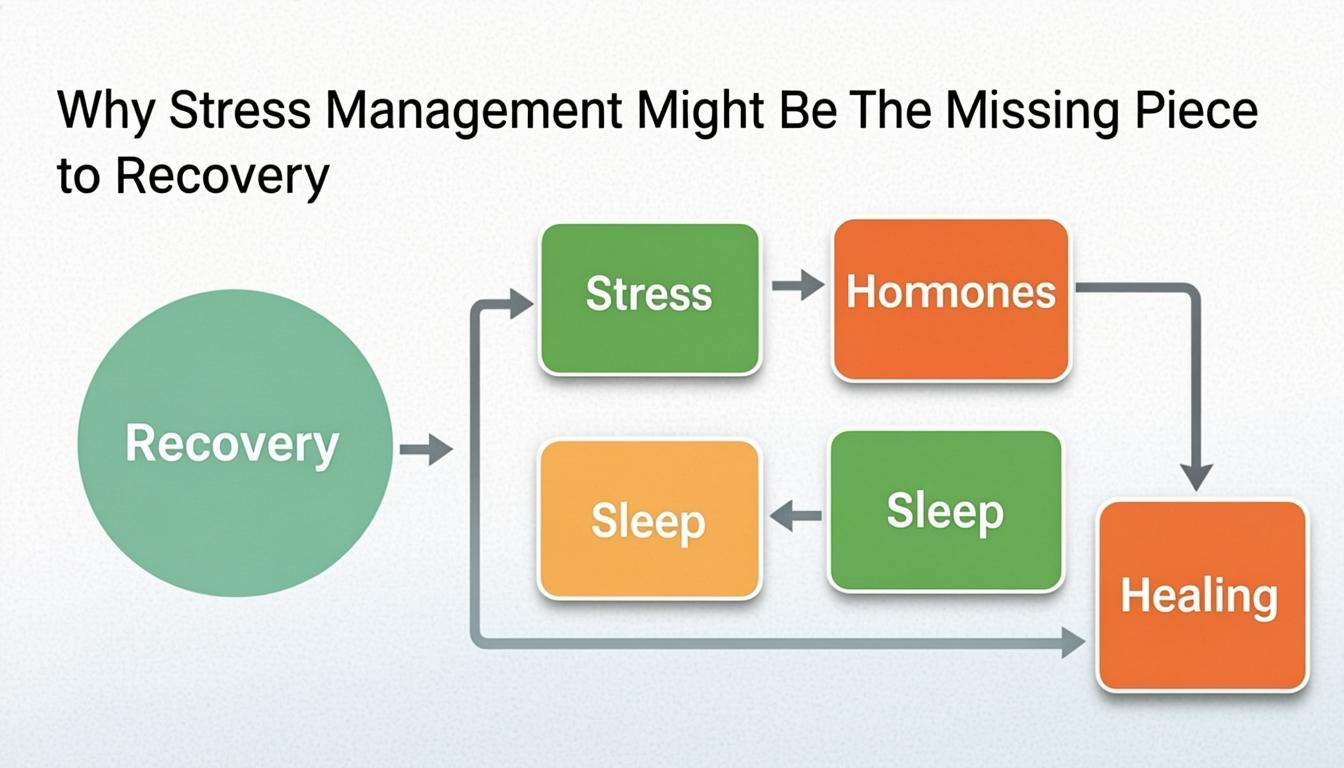 concept visual: Why Stress Management Might Be The Missing Piece to Recovery