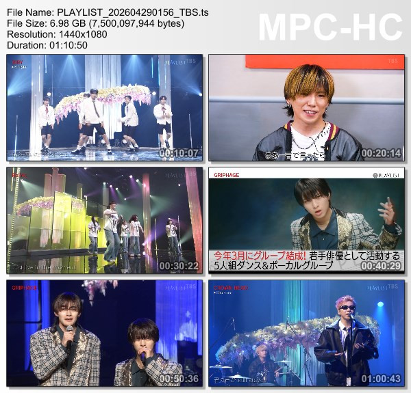 [TV-Variety] PLAYLIST – 2026.04.28