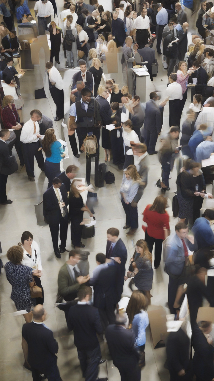 Do job fairs solve unemployment, or are these short-term fixes?