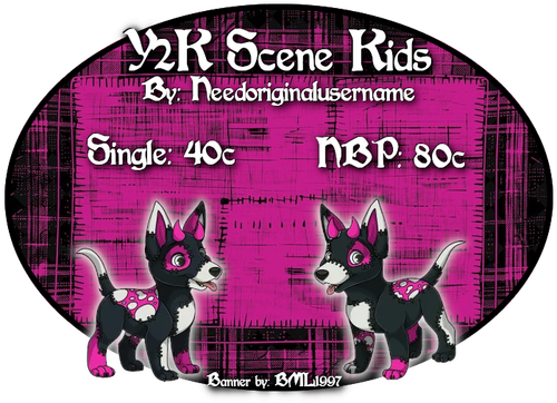 y2k scene kids canis