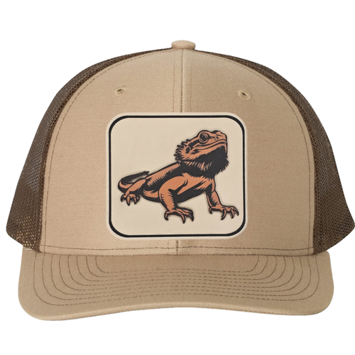 richardson 112 hat bearded dragon khaki coffee.png