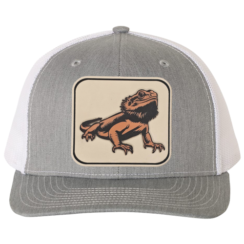 richardson 112 hat bearded dragon heather grey white.png