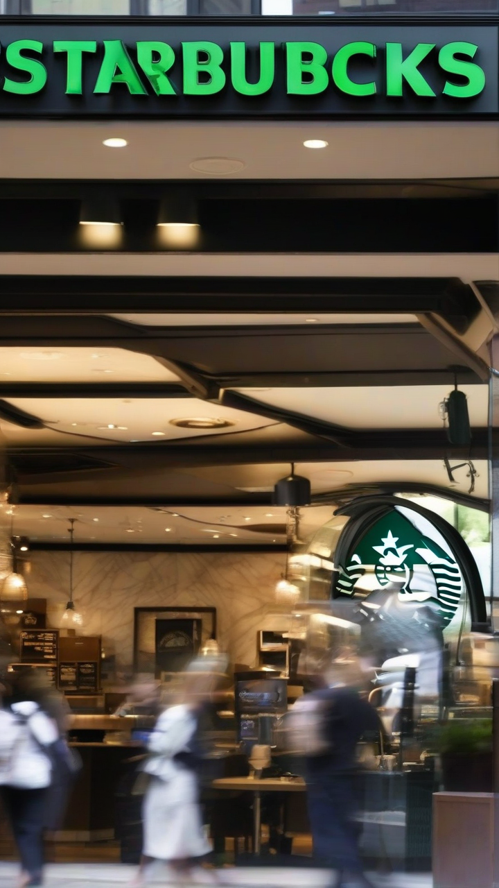 Starbucks raises forecasts after strong quarter, shares jump 5% after hours