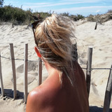 Lisa sur la plage du Cap d'Agde 02