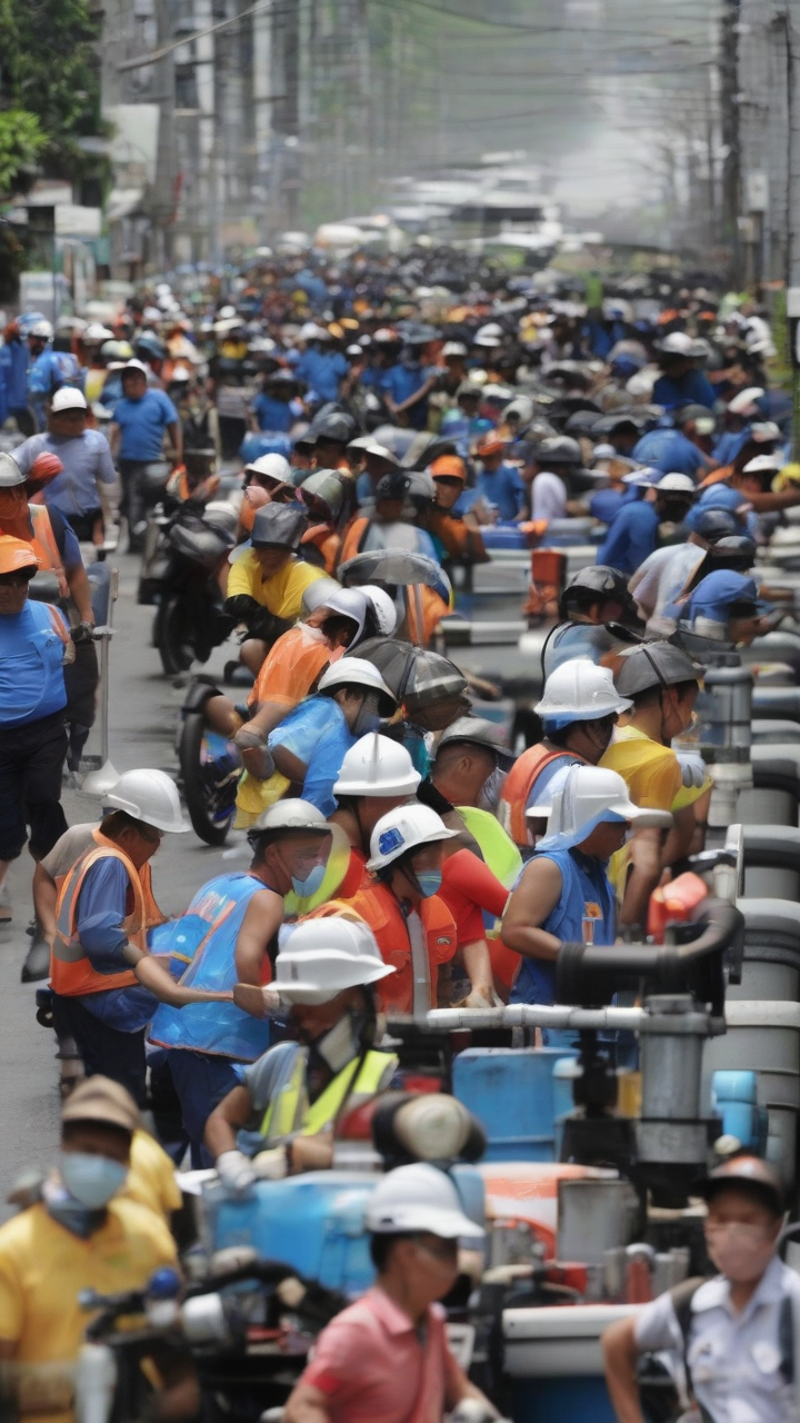 Manila Water rolls out safeguards vs heat-related illness for workers