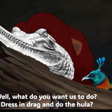 Dress in drag