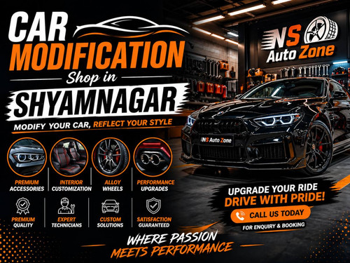 Car modification shop in Shyamnagar.1