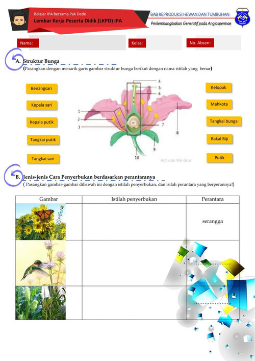 LKPD Reproduksi Generatif Angiospermae worksheet.jpg