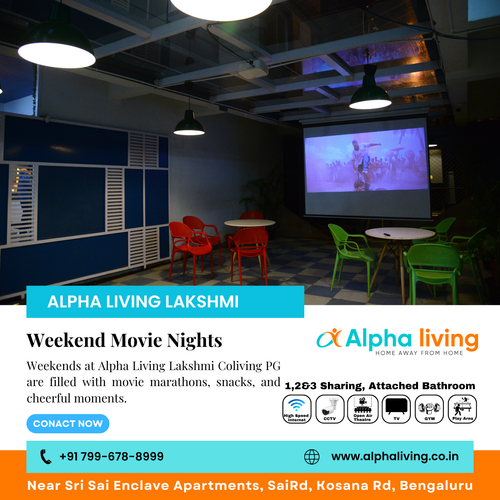 Weekends come alive at Alpha Living Lakshmi Coliving PG in Kadubeesanahalli..png