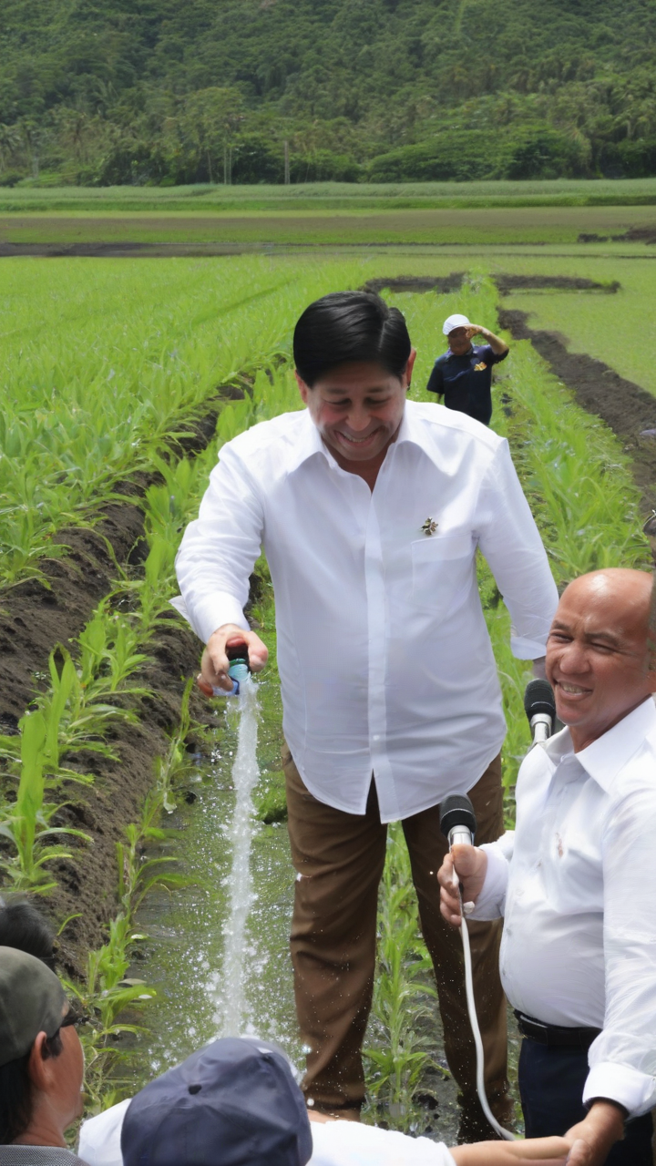 Marcos inaugurates P1B irrigation project in Leyte