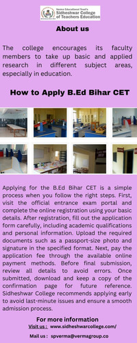 How to Apply B.Ed Bihar CET – Complete Guide by Sidheshwar College.jpg