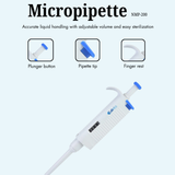 Micropipette NMP 200 Adjustable Volume Pipette(1)