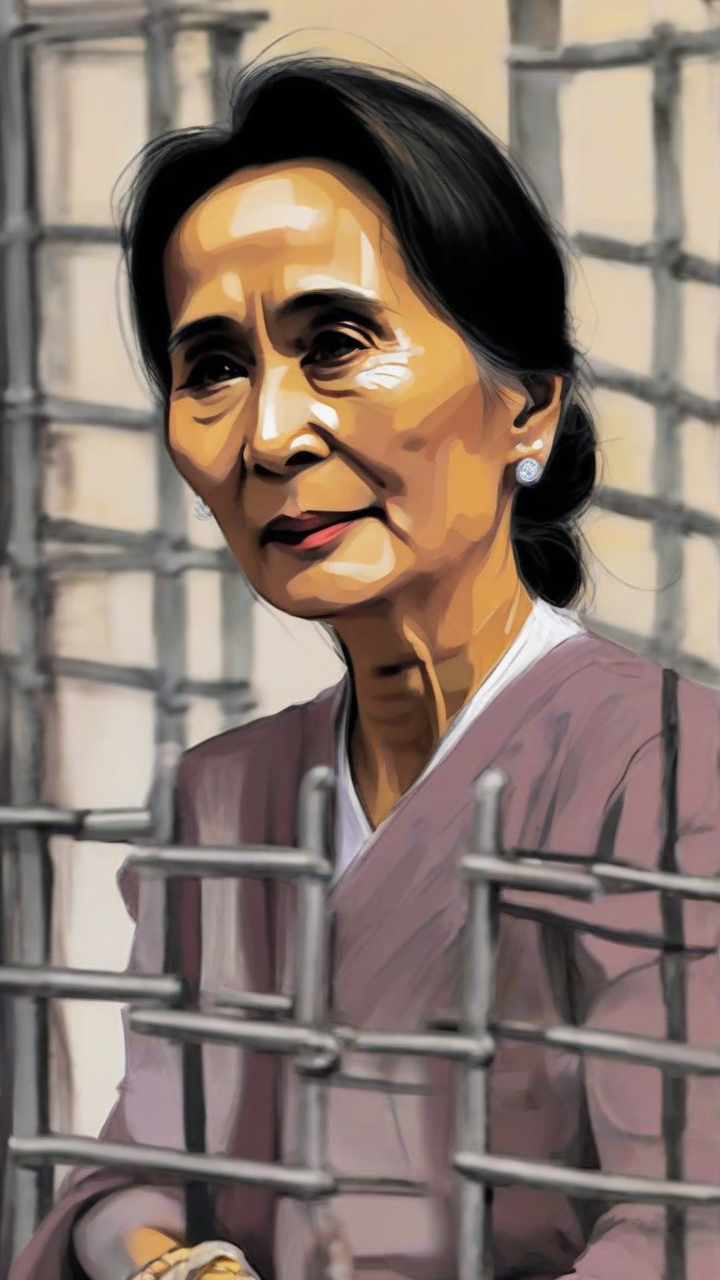 Myanmar ex-leader Suu Kyi's jail sentence cut further
