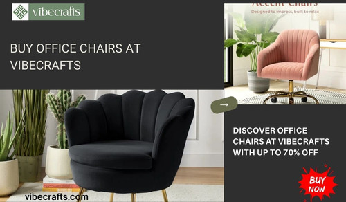 Comfortable Office Chairs for Daily Work-Vibecrafts.jpg
