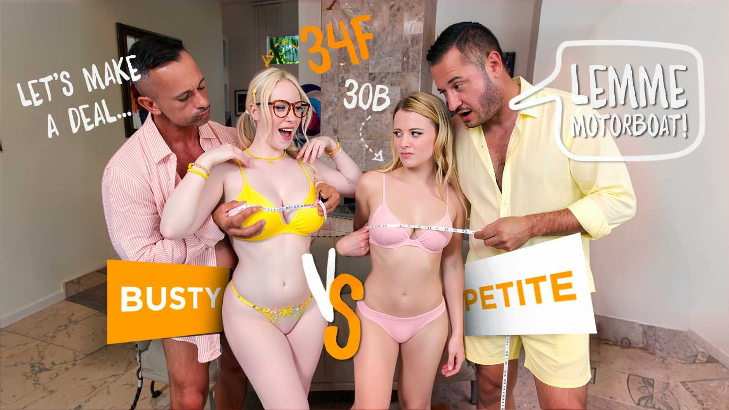 DaughterSwap 26 04 30 Paris White & Gigi Sweets – Polar Opposites: Busty vs Petite Swap