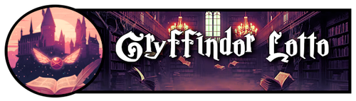 Wizarding Aparecium gryffindor lotto