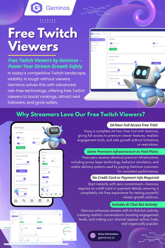 Starting a Twitch channel sounds simple in theory—hit “go live,” play a game, talk a bit, and wait for people to join. But in reality, most beginners run into the same quiet problem: no one shows up at the start. And that’s usually the moment when the idea of using free twitch viewers starts to feel tempting.

Read Our Blogs:
https://is.gd/IKFZJq
https://v.gd/B24dQX
https://tinyurl.com/22rduyhp

More Links:
https://is.gd/YzkPa7
https://tinyurl.com/286wyv5w
https://v.gd/ZQEIdf