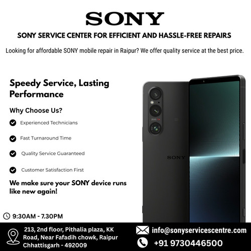 Sony Mobile Laptop Service Center in Raipur.jpg