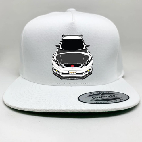 Snapback Hat 06 White.jpg