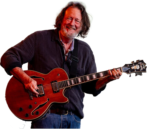 John Bell playing guitar