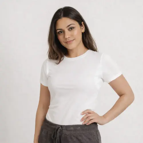 Women Sweat-Resistant Crew Neck Undershirt.webp