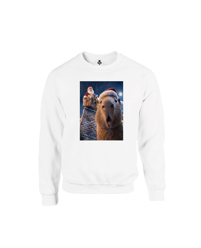 C367 santa capybara+Sweat White.jpg