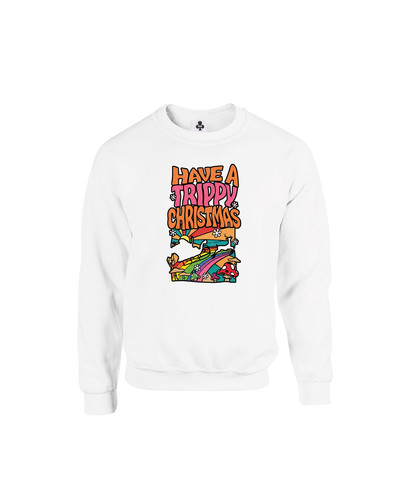 c619 trippy christmas+Sweat White.jpg