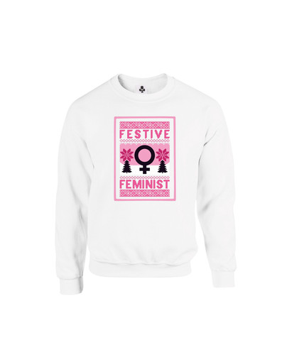 c617 festive feminist+Sweat White.jpg