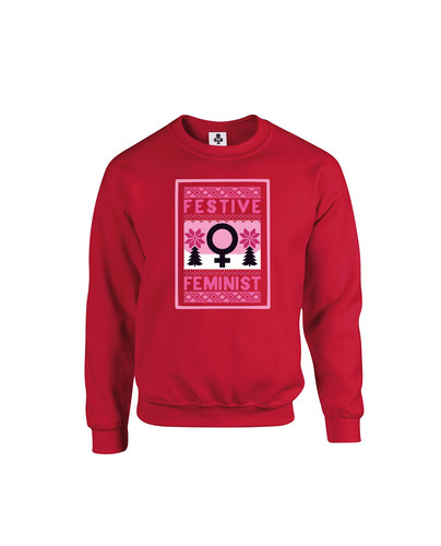 c617 festive feminist+Sweat Red.jpg