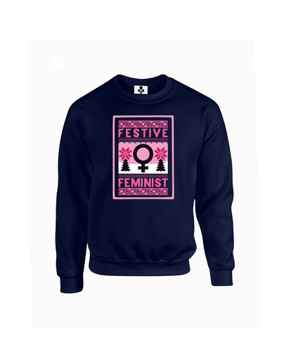 c617 festive feminist+Sweat Navy.jpg
