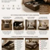 hydraulic beds for small bedrooms