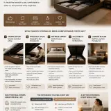 daily usability comfort hydraulic storage beds