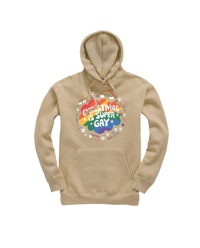 c655 christmas is super gay+Beige Hoodie 02.jpg