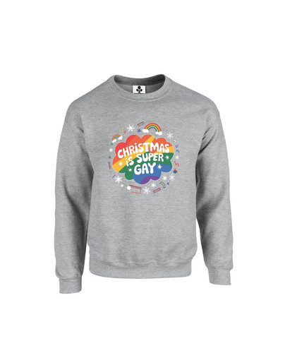 c655 christmas is super gay+Sweat Heather.jpg