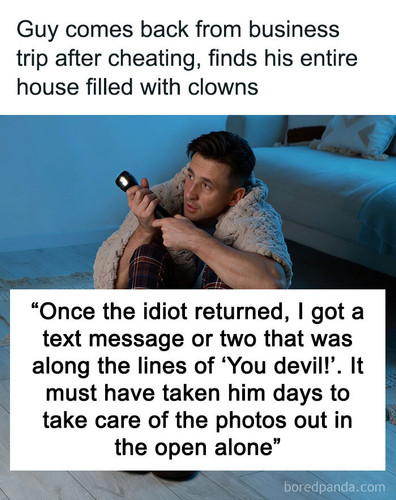cheating boyfriend clown phobia sharing.jpg