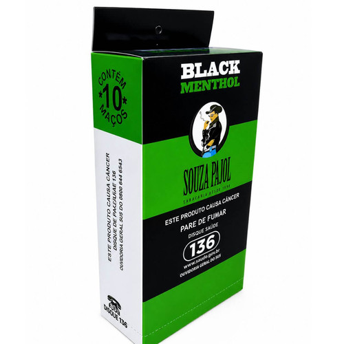 Cigarro De Palha Souza Paiol Black Menthol Display C 10 Maços.jpg